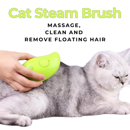 KitMew 3-in-1 Cat Steam Brush